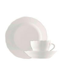 KAFFEESERVICE Maria Theresia 18-teilig  - Weiß, Basics, Keramik - Rosenthal