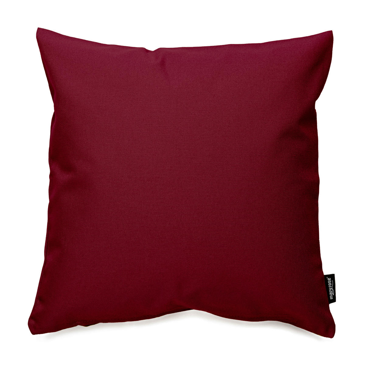 KISSENHÜLLE 50/50 cm  - Bordeaux, Basics, Textil (50/50cm) - Bio:Vio