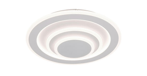 LED-DECKENLEUCHTE 38/6,5 cm   - Weiß, Basics, Kunststoff/Metall (38/6,5cm) - Novel