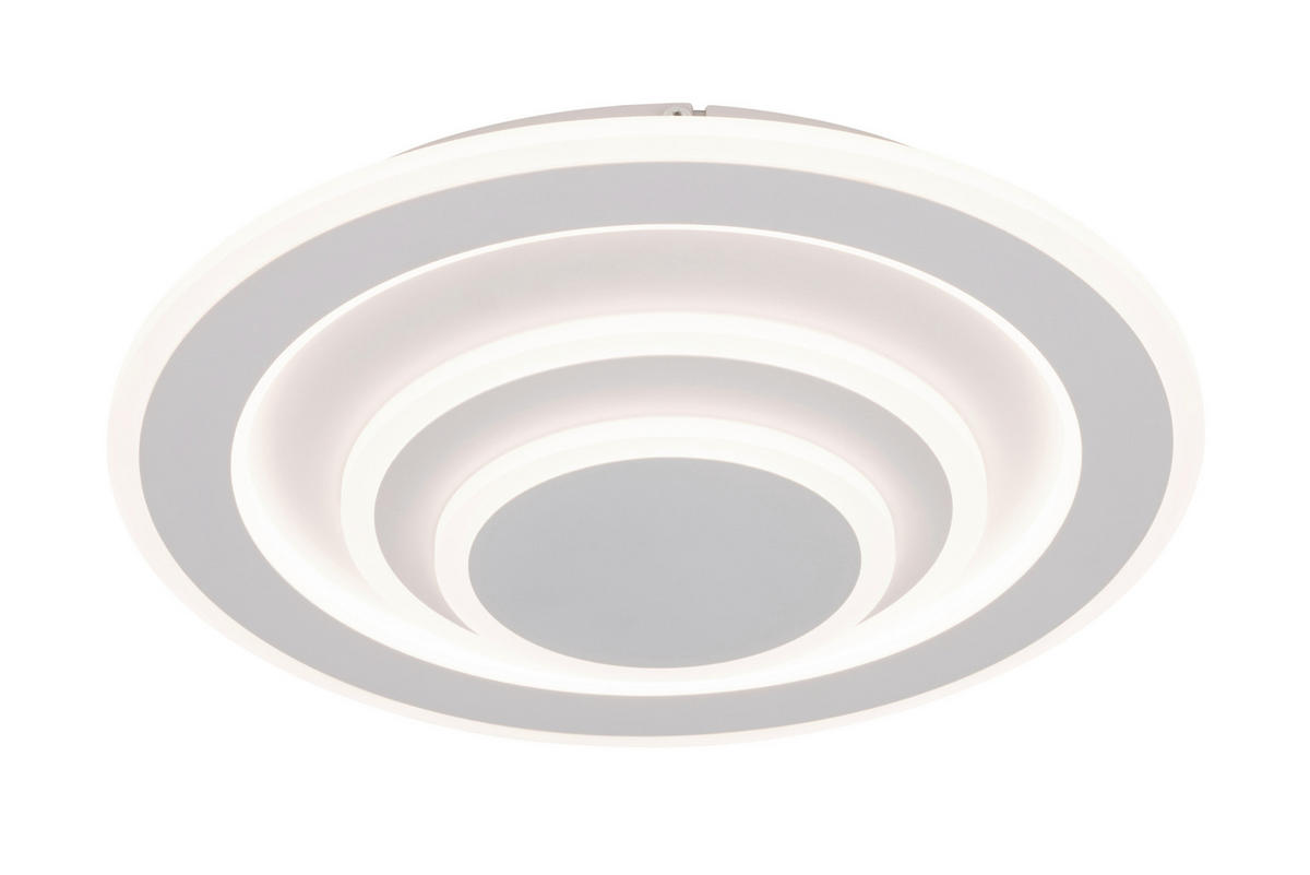 LED-DECKENLEUCHTE 38/6,5 cm   - Weiß, Basics, Kunststoff/Metall (38/6,5cm) - Novel