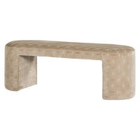 SITZBANK 130/46/46 cm Braun, Naturfarben  - Braun/Naturfarben, MODERN, Textil (130/46/46cm) - Livetastic