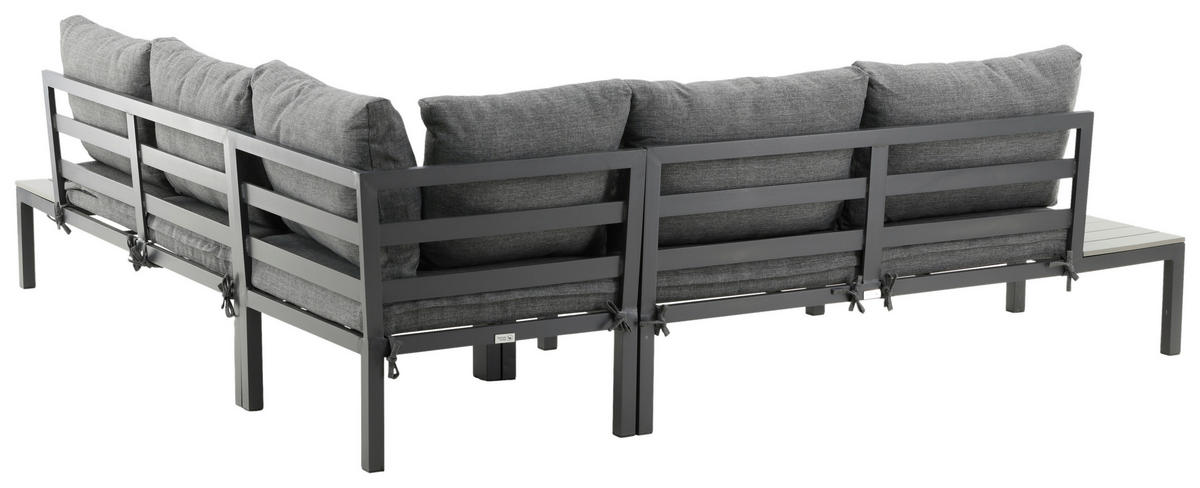 LOUNGEGRUPP  - svart, Klassisk, metall (133/167cm) - Gardenson