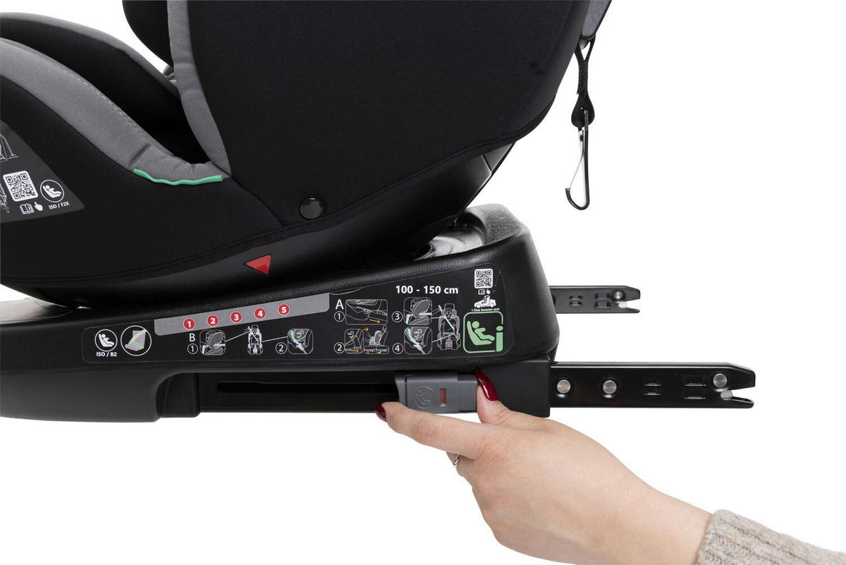 KINDERAUTOSITZ  - Schwarz/Grau, Basics (46/54/69/44cm) - Chicco