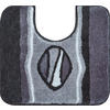 WC-VORLEGER Anthrazit 50/55 cm  - Anthrazit, Basics, Kunststoff/Textil (50/55cm)