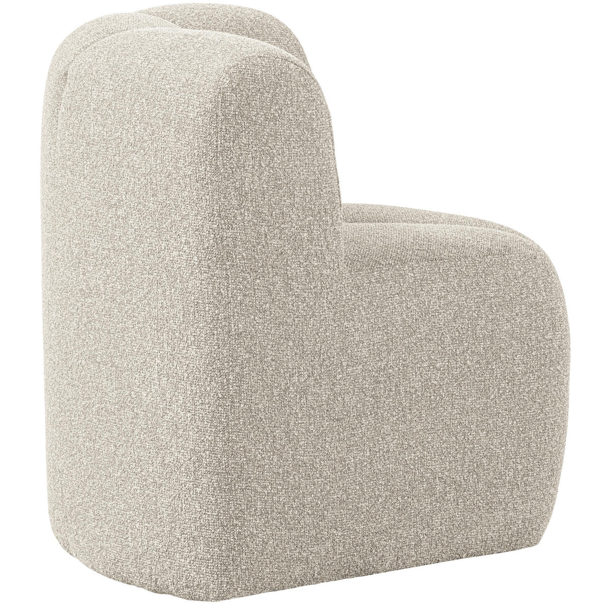 ECKBANK  in Beige  - Beige/Schwarz, MODERN, Kunststoff/Textil (83/83/83cm) - Livetastic