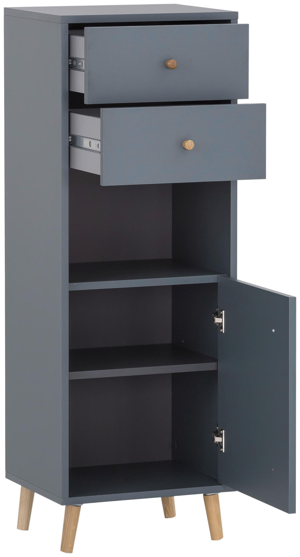 HIGHBOARD Schildmeyer Bjarne  in 40,3/113,4/33,1 cm  - Blau/Petrol, MODERN, Holz/Holzwerkstoff (40,3/113,4/33,1cm) - Stylife