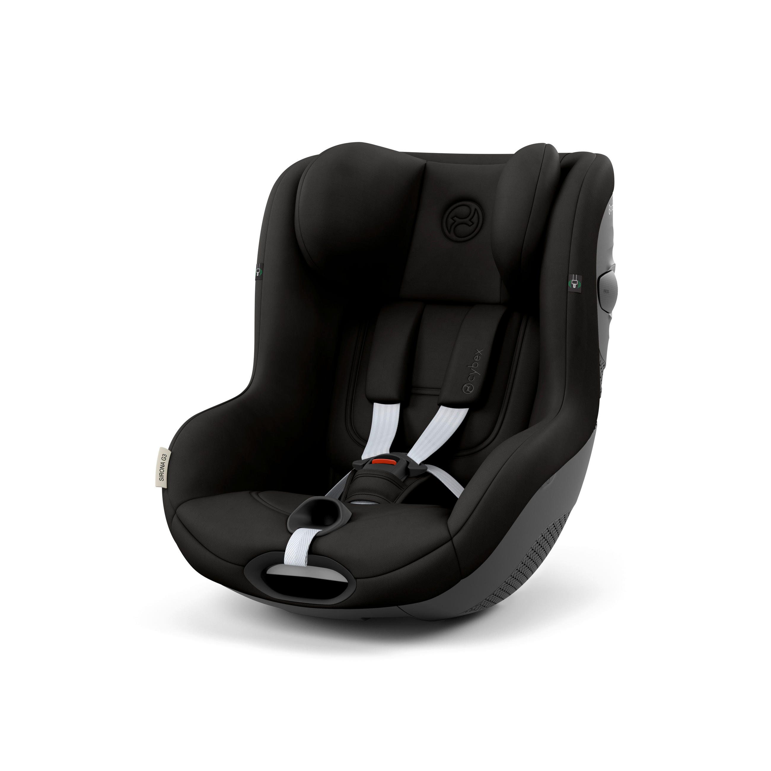REBOARDER-KINDERSITZ Sirona G3 Magic Black  - Schwarz, Basics, Kunststoff/Textil (71/44/75cm) - cybex GOLD