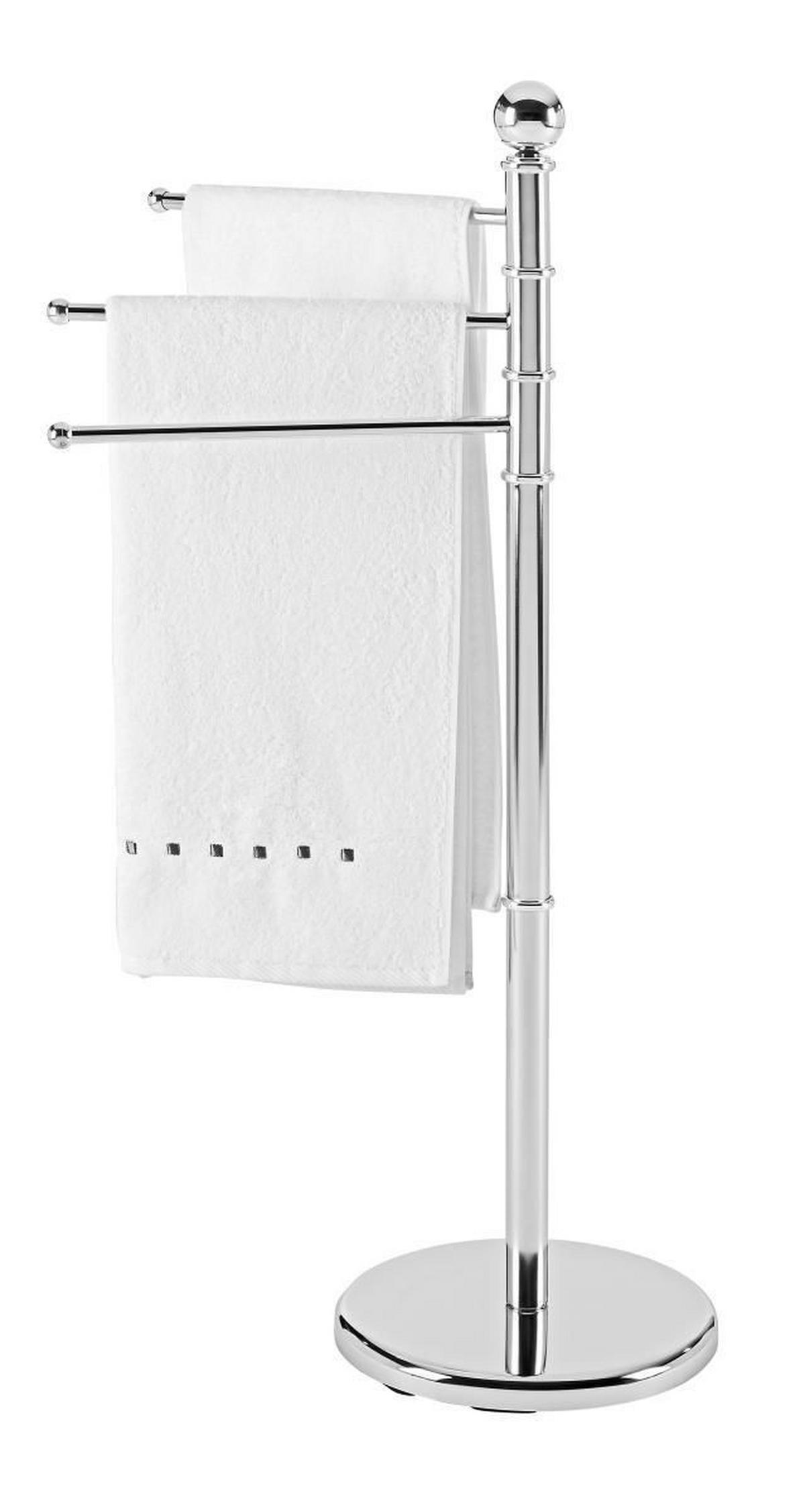 DRŽAČ ZA PEŠKIR  boja hroma  - boja hroma, Osnovno, metal (36/93/28cm) - Xora