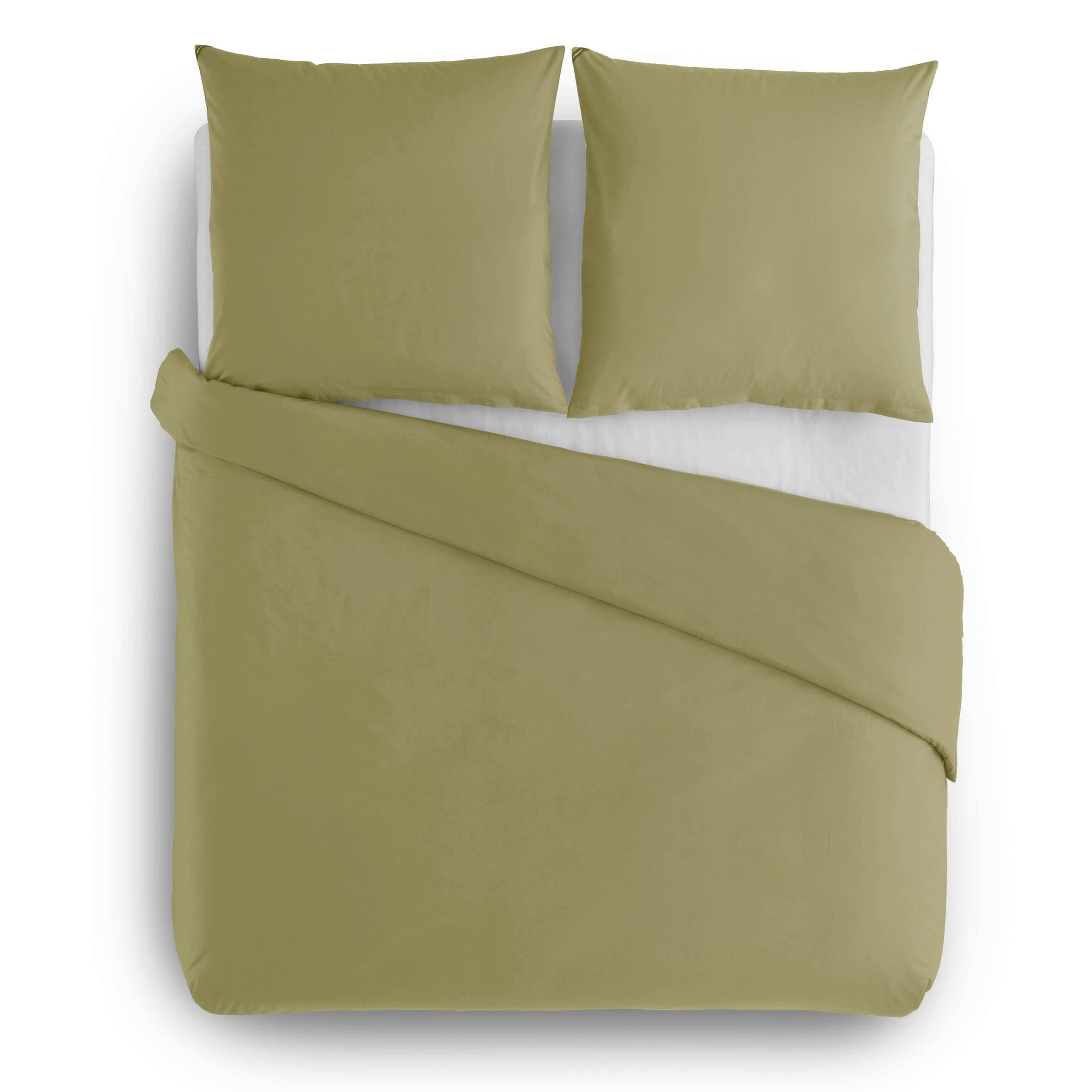 BETTWÄSCHE DIESEL 2023 Perkal 240/220 cm  - Grün, Basics, Textil (240/220cm) - Diesel