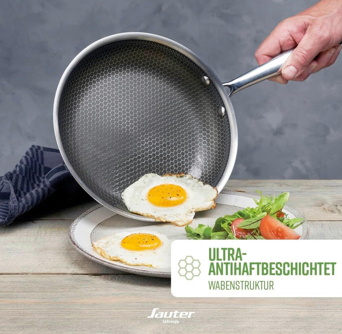 BRATPFANNE  - Silberfarben, Basics, Metall (24/7cm)