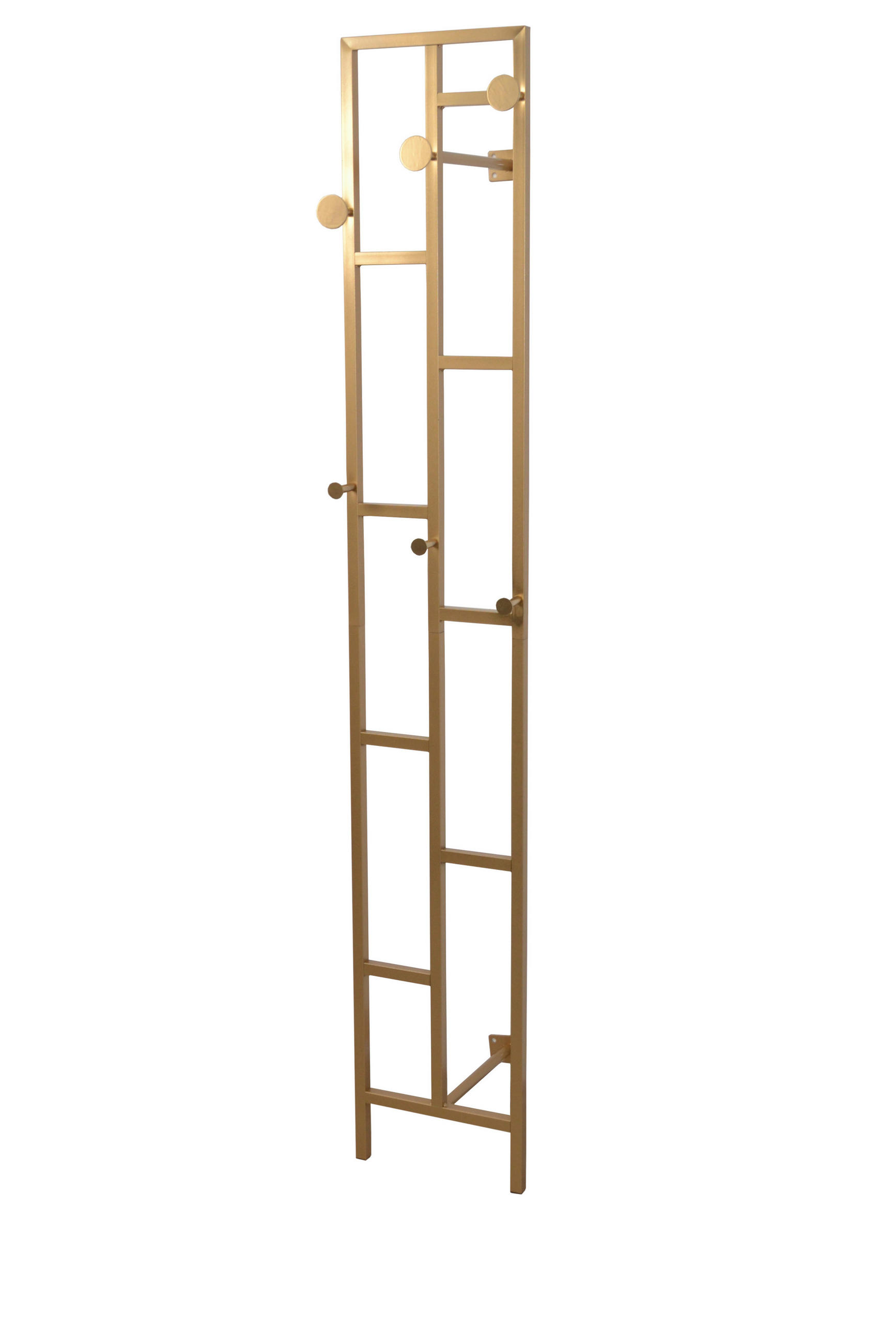 WANDGARDEROBE  in Goldfarben  - Goldfarben, Design, Metall (36/33,5/180cm) - MID.YOU