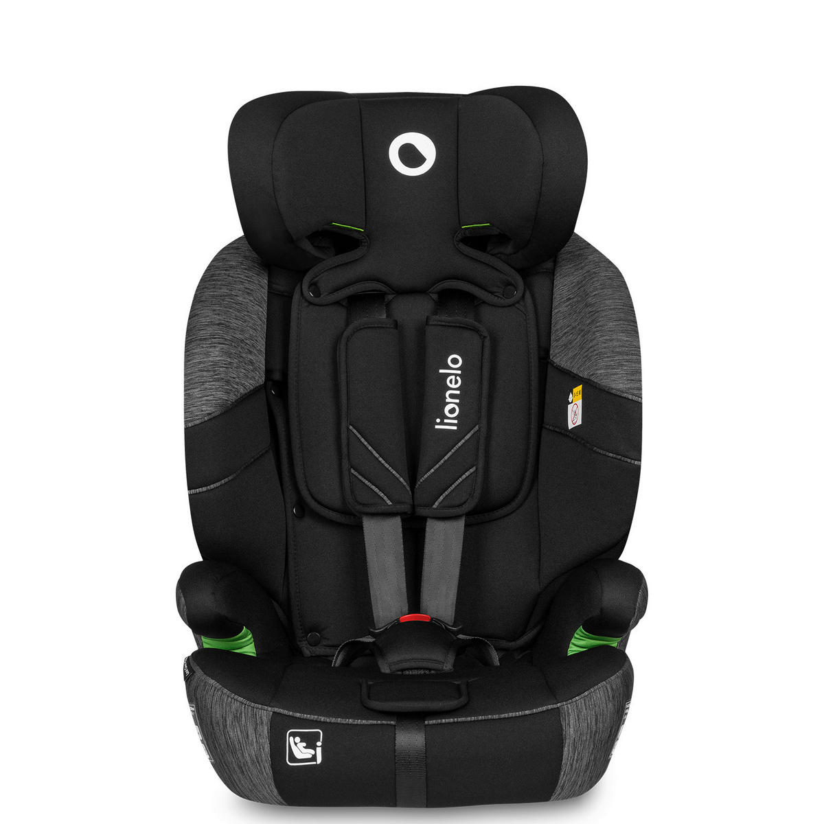 KINDERAUTOSITZ Levi One i-Size  - Schwarz/Grau, Basics, Kunststoff/Textil (52/46.5/58cm) - Lionelo