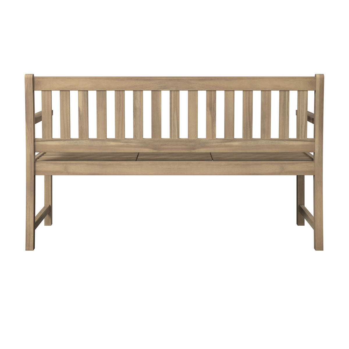 GARTENBANK 120/89/55 cm  in Akaziefarben  - Akaziefarben, ROMANTIK / LANDHAUS, Holz (120/89/55cm) - Ambia Garden