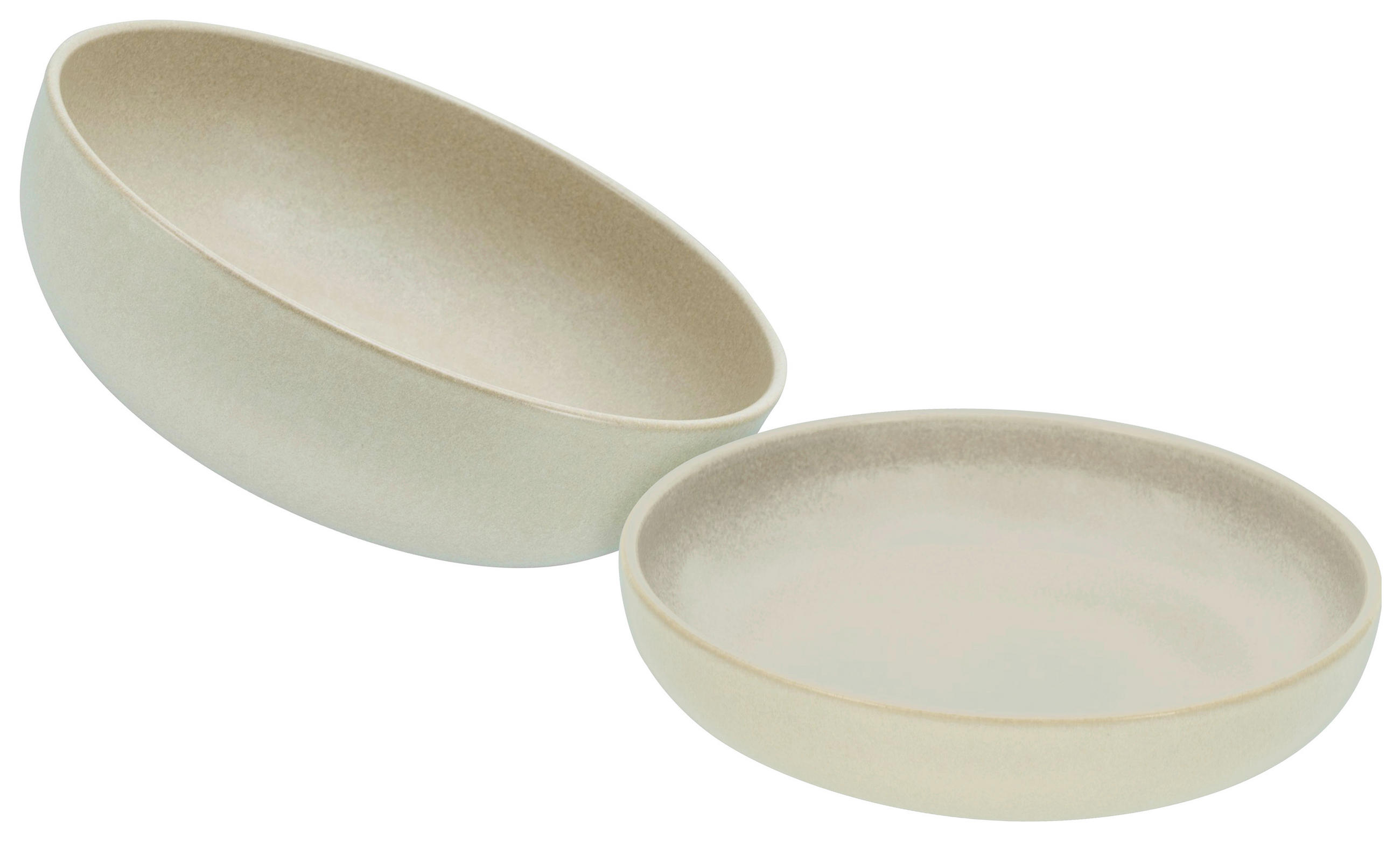 SCHÜSSELSET UNO SAND   - Sandfarben, Basics, Keramik - Creatable