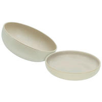 SKÅLSET 2 delar UNO SAND   - sandfärgad, Basics, keramik - Creatable