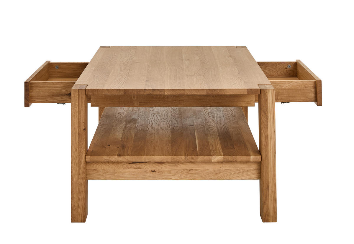 COUCHTISCH in Holz 110/70/47,5 cm  - Wildeiche, Konventionell, Holz (110/70/47,5cm) - Linea Natura