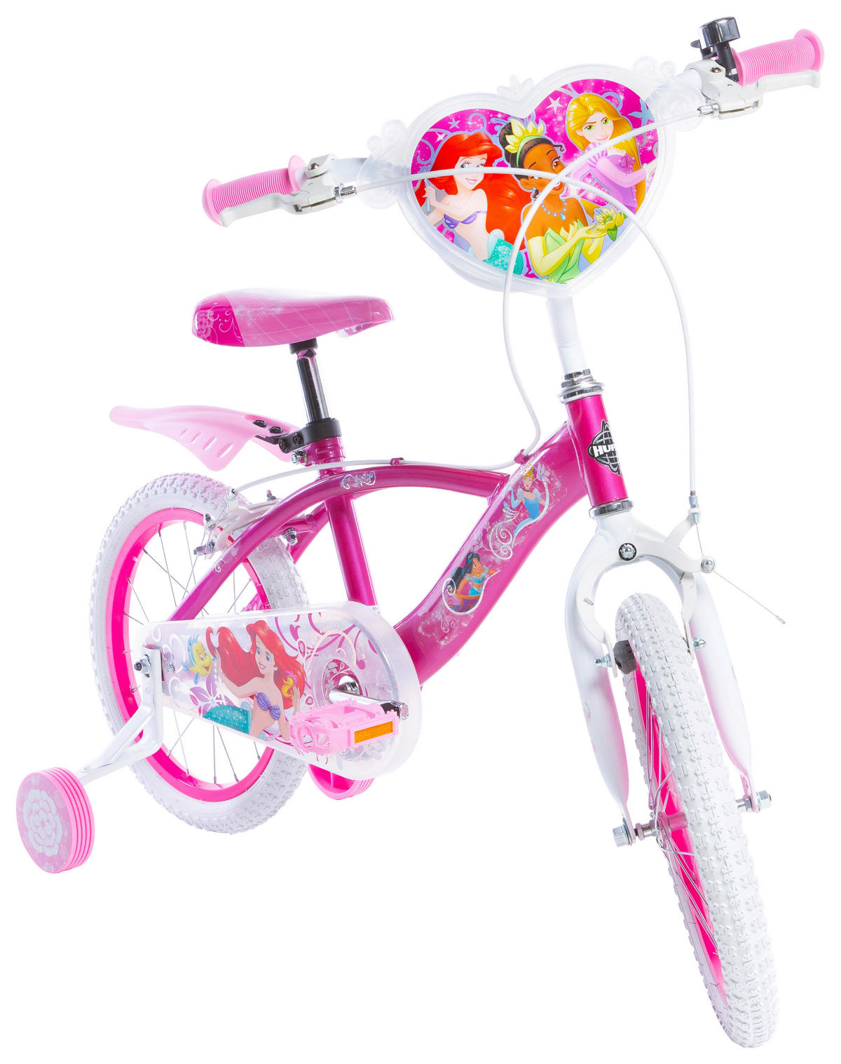 KINDERFAHRRAD 16 Zoll  - Pink, Basics, Metall (54/85/112cm)