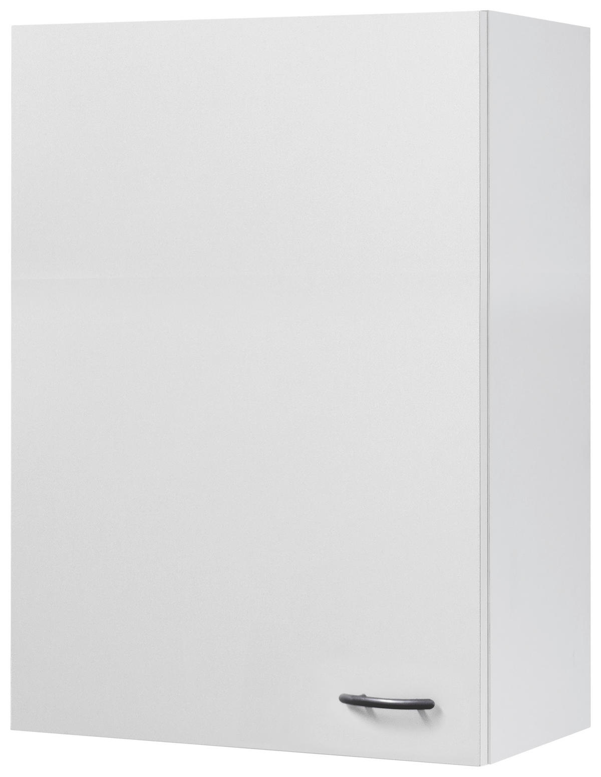 KÜCHENOBERSCHRANK 60/89/32 cm  in Weiß  - Edelstahlfarben/Weiß, KONVENTIONELL, Holzwerkstoff/Kunststoff (60/89/32cm) - FlexWell