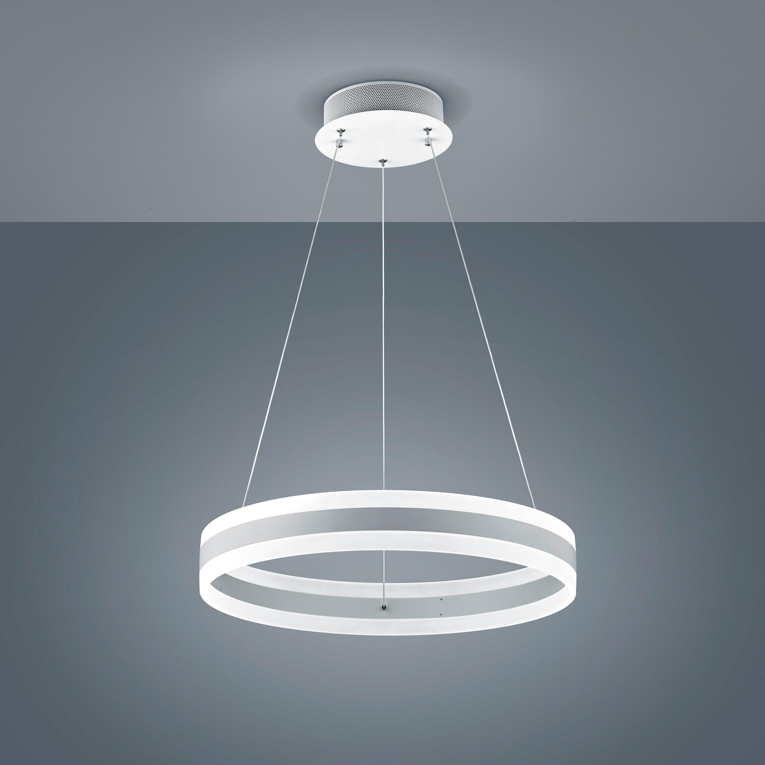 LED-HÄNGELEUCHTE 60/180 cm  - Weiß, Design, Kunststoff/Metall (60/180cm) - Helestra