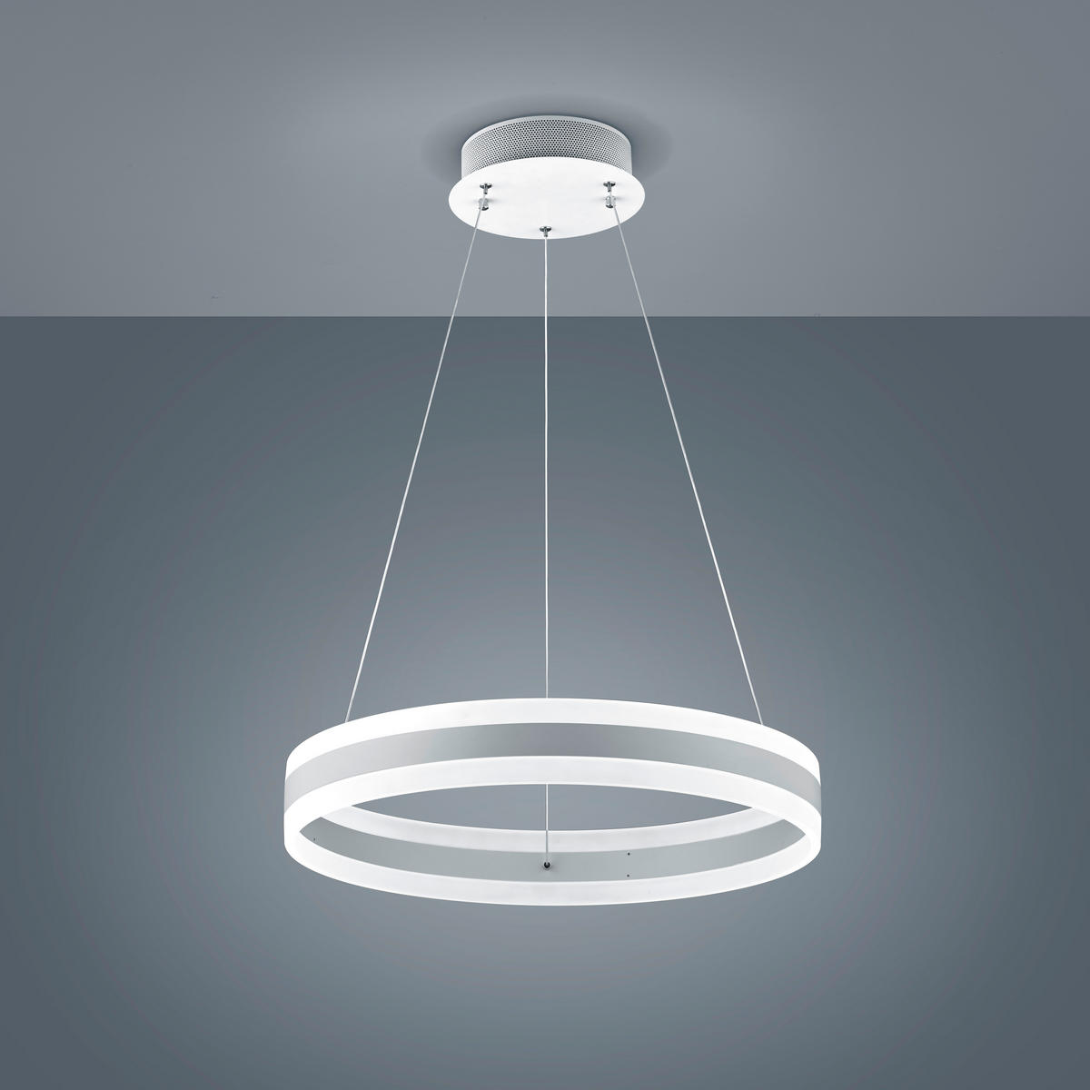 LED-HÄNGELEUCHTE 60/180 cm  - Weiß, Design, Kunststoff/Metall (60/180cm) - Helestra