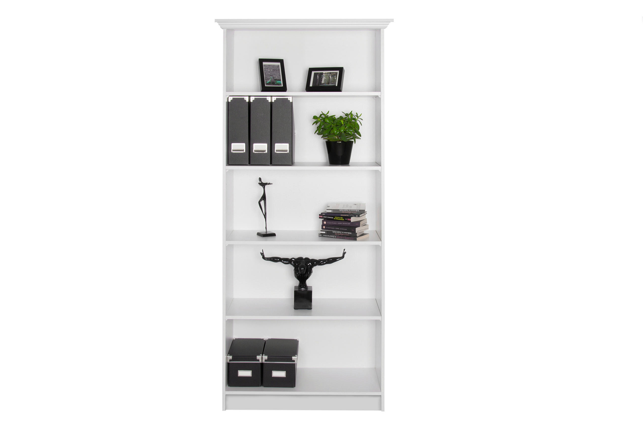REGAL bijela  drvni materijal  - bijela, Lifestyle, drvni materijal (80/200/35cm) - Landscape