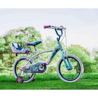 KINDERFAHRRAD 16 Zoll  - Weiß/Hellblau, Basics, Metall (54/84.5/112cm)