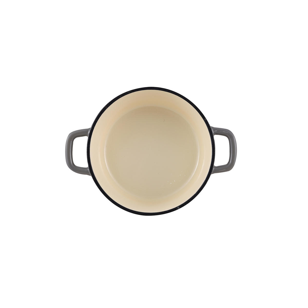 KOCHTOPF 1.8 l  - Creme/Grau, Basics, Metall (19cm) - Masterpro
