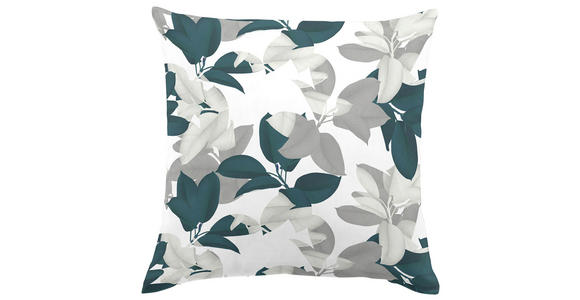 KISSENHÜLLE 50/50 cm  - Petrol, Basics, Textil (50/50cm) - Novel