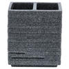 KELÍMEK NA ZUBNÍ KARTÁČEK šedá - šedá, Basics, plast (10,1/11,5/6,3cm) - Sadena