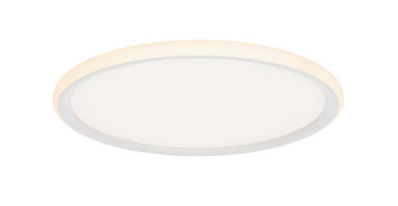 LED-DECKENLEUCHTE 40/3,5 cm   - Weiß, Basics, Kunststoff (40/3,5cm) - Novel