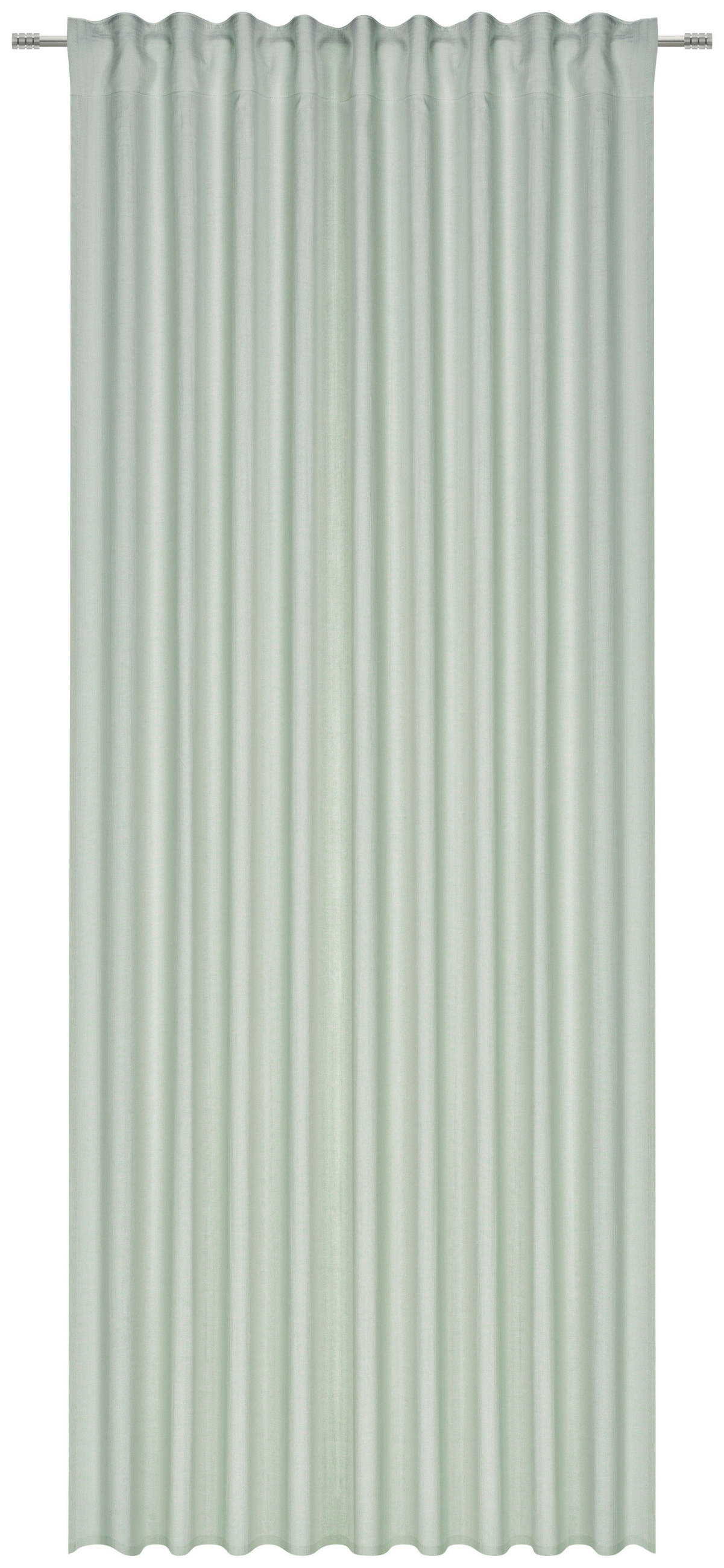 FERTIGVORHANG blickdicht  - Salbeigrün, Basics, Textil (135/255cm) - Esposa