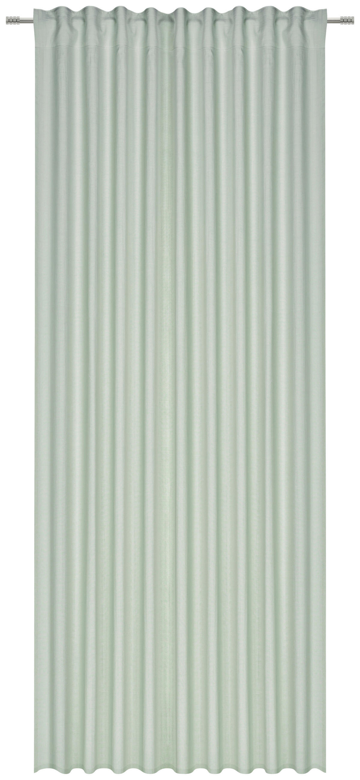FERTIGVORHANG blickdicht  - Salbeigrün, Basics, Textil (135/255cm) - Esposa