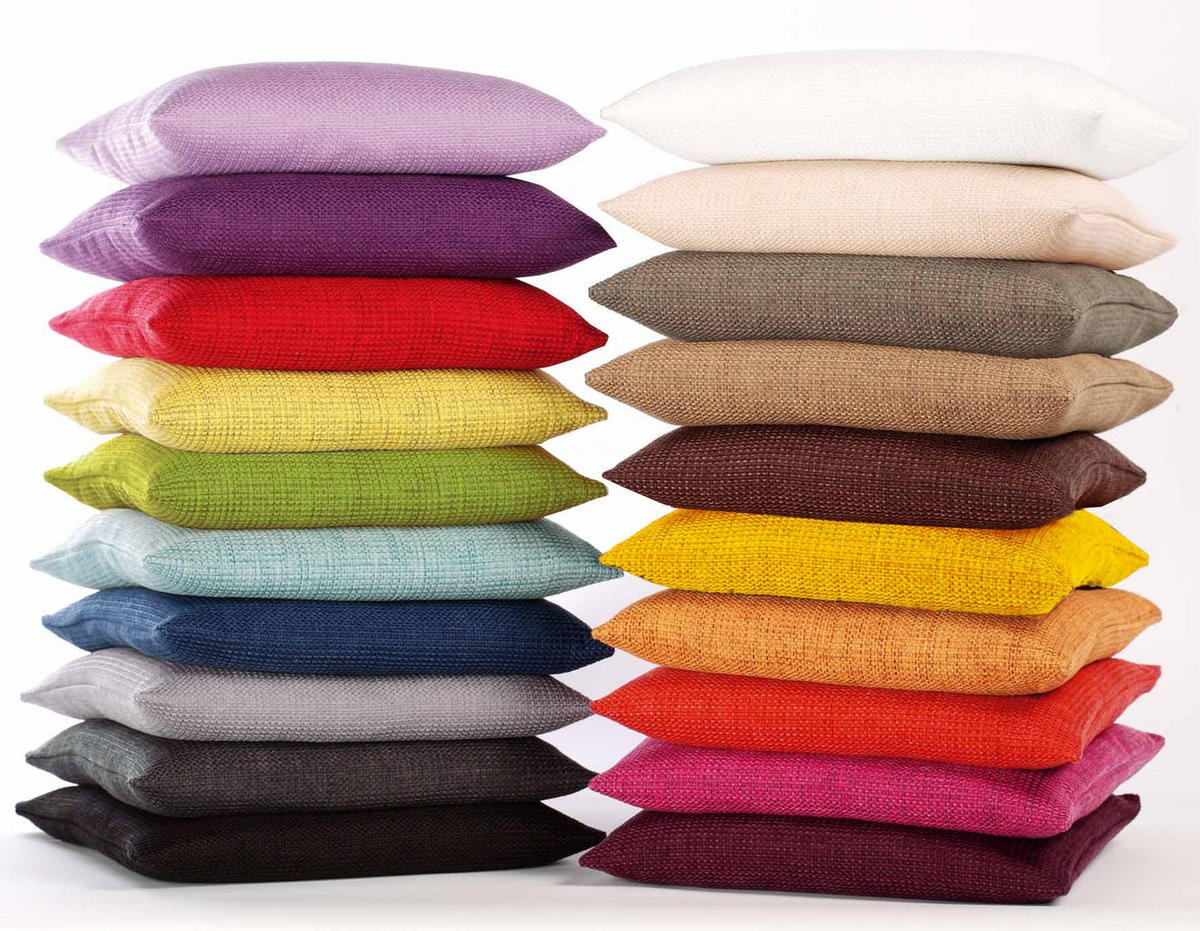KISSENHÜLLE DALLAS 50/50 cm  - Hellgrün, Basics, Textil (50/50cm) - Novel