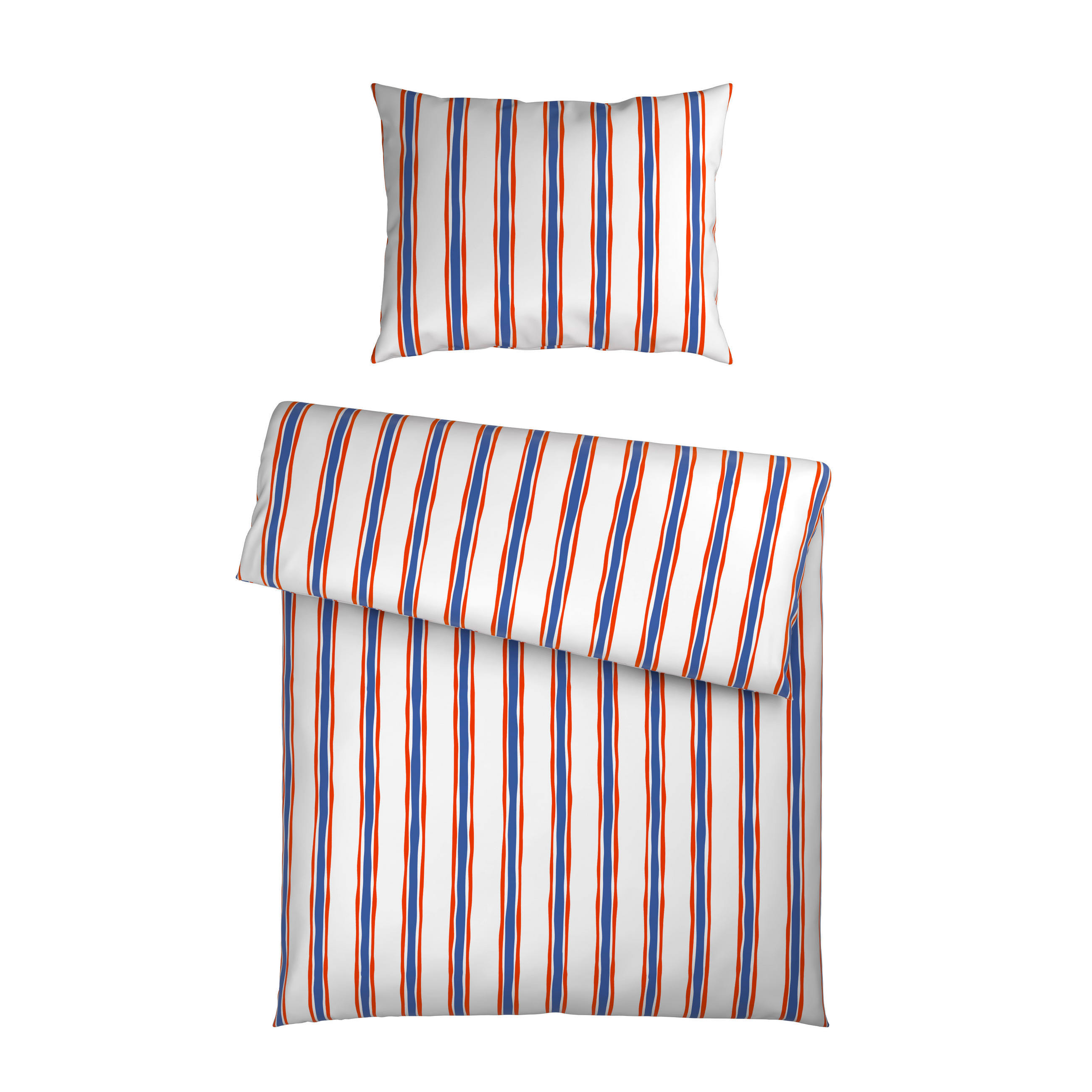 BETTWÄSCHESET Satin 160/210 cm  65 cm/100 cm  - Multicolor, Design, Textil (160/210cm) - Novel