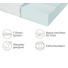 Kaltschaummatratze 90/200 cm - Weiß, Basics, Textil (90/200cm) - Sembella Kaltschaummatratze 90/200 cm - Weiß, Basics, Textil (90/200cm) - Sembella
