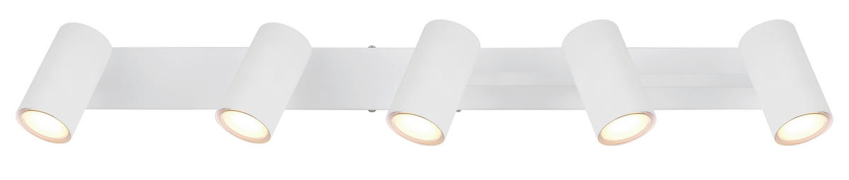STRAHLER 70/35/17 cm   - Weiß, Design, Metall (70/35/17cm) - Globo