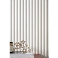 OBLOGA ZIDNA  bijela  - bijela, Basics, plastika (270/24.7/1.3cm)