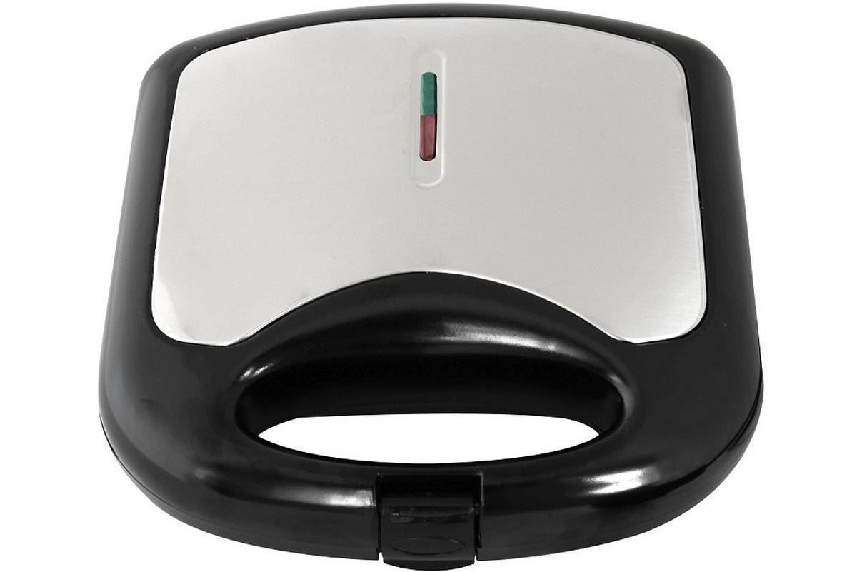 SANDWICHTOASTER  - Schwarz, Basics, Kunststoff/Metall (22/22/7,8cm)