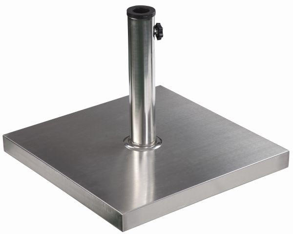 STALAK ZA SUNCOBRAN  boje oplemenjenog čelika  metal, kamen  - boje oplemenjenog čelika, Design, kamen/metal (48/4,50/48cm) - Ambia Garden