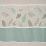 VORHANGSTOFF per lfm halbtransparent  - Türkis, KONVENTIONELL, Textil (140cm) - Esposa