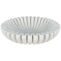 DEKOSCHALE - Weiss, Design, Stein (30/7cm) - Ambia Home