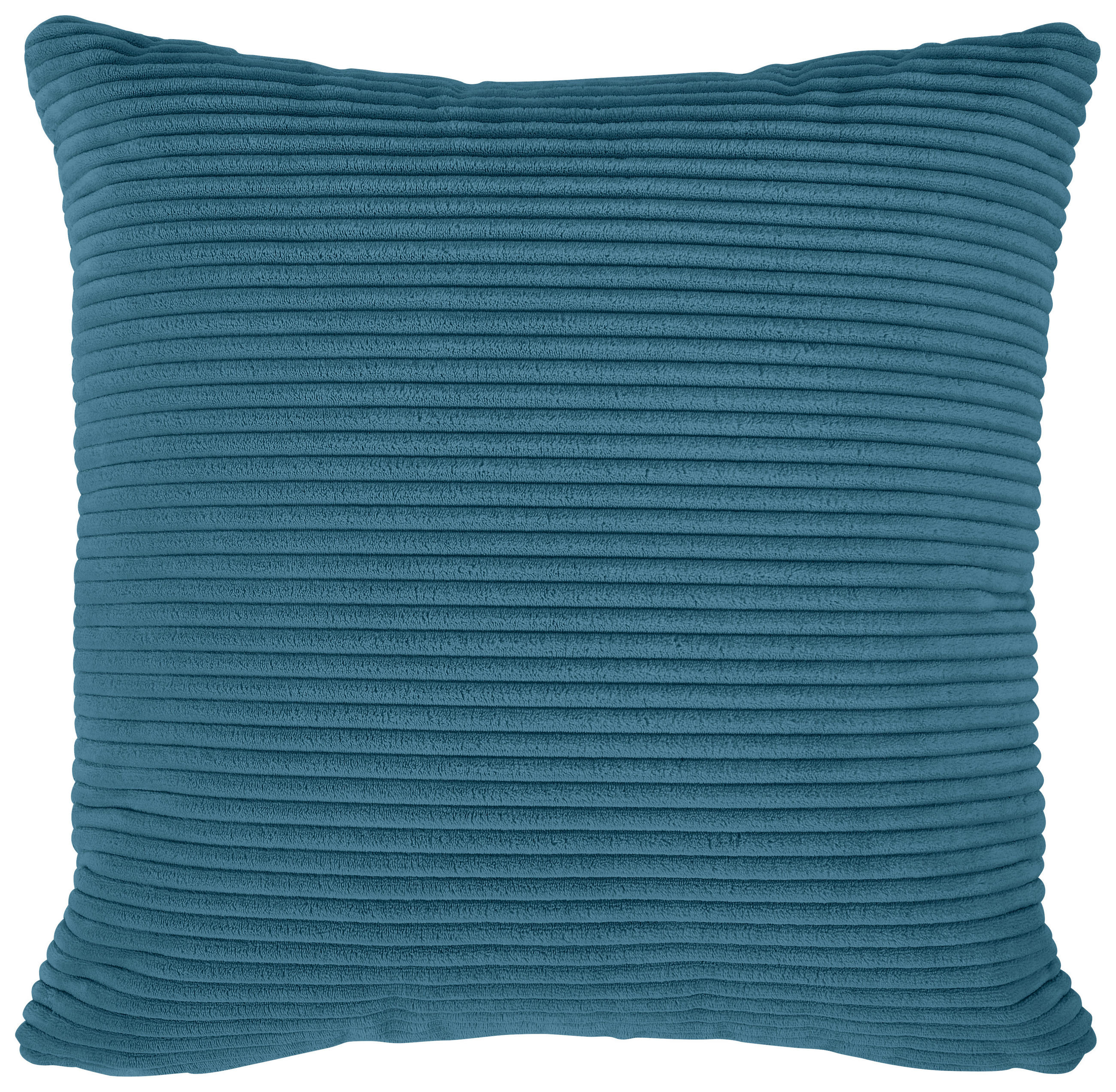 ECKSOFA in Cord Hellblau  303/196 cm  - Schwarz/Hellblau, Design, Kunststoff/Textil (303/196cm) - Livetastic