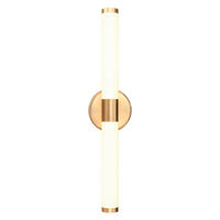 WANDLEUCHTE - Goldfarben, Trend, Kunststoff/Metall (3/35,6cm) - MAYTONI