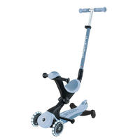 LAUFRAD GO-UP DELUXE LIGHTS ECO 360  - Pastellblau, Basics, Kunststoff/Metall (65/22/98,5cm) - GLOBBER