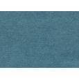 WOHNLANDSCHAFT inkl. Funktion Petrol Flachgewebe  - Silberfarben/Petrol, Design, Textil/Metall (145/342/208cm) - Cantus
