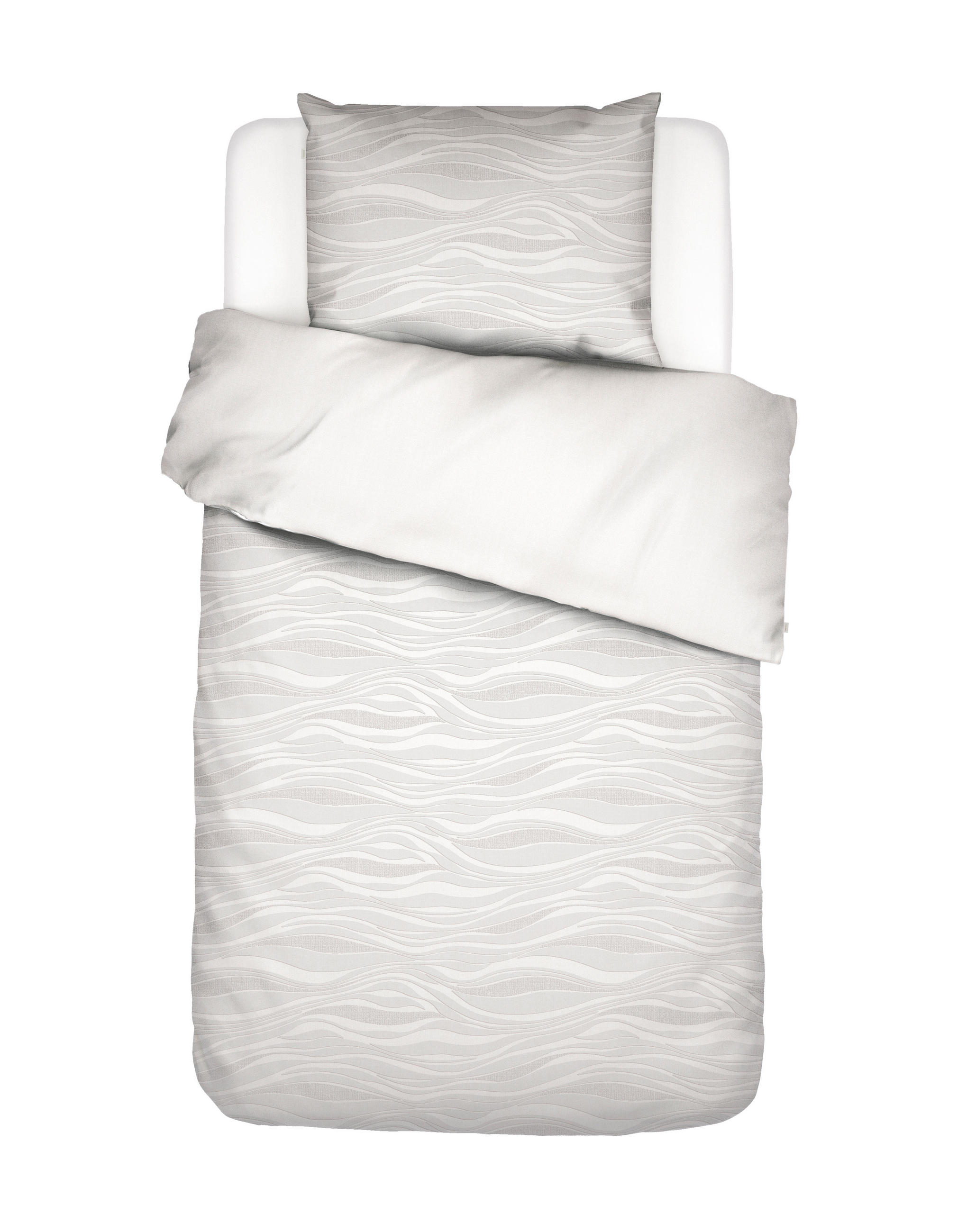 OBLIEČKA NA PRIKRÝVKU - biela, Modern, textil (140/200cm) - Essenza