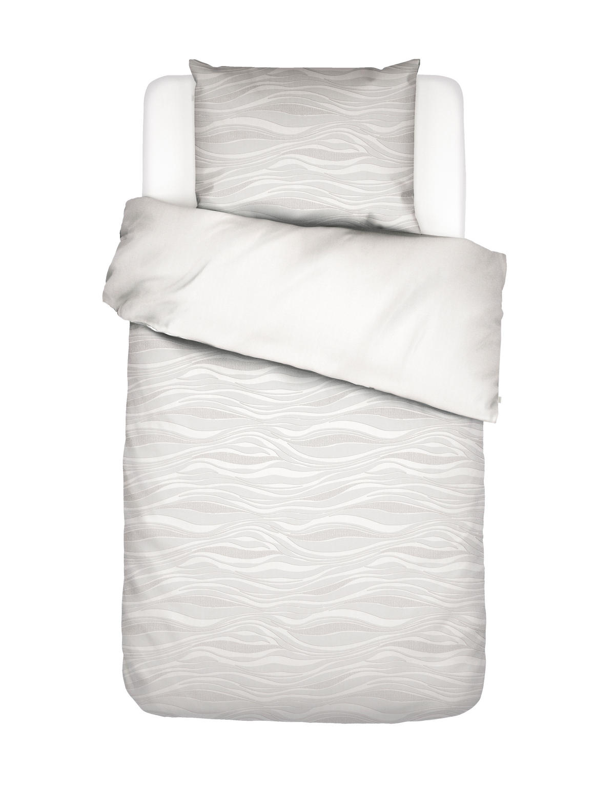 OBLIEČKA NA PRIKRÝVKU - biela, Modern, textil (140/200cm) - Essenza