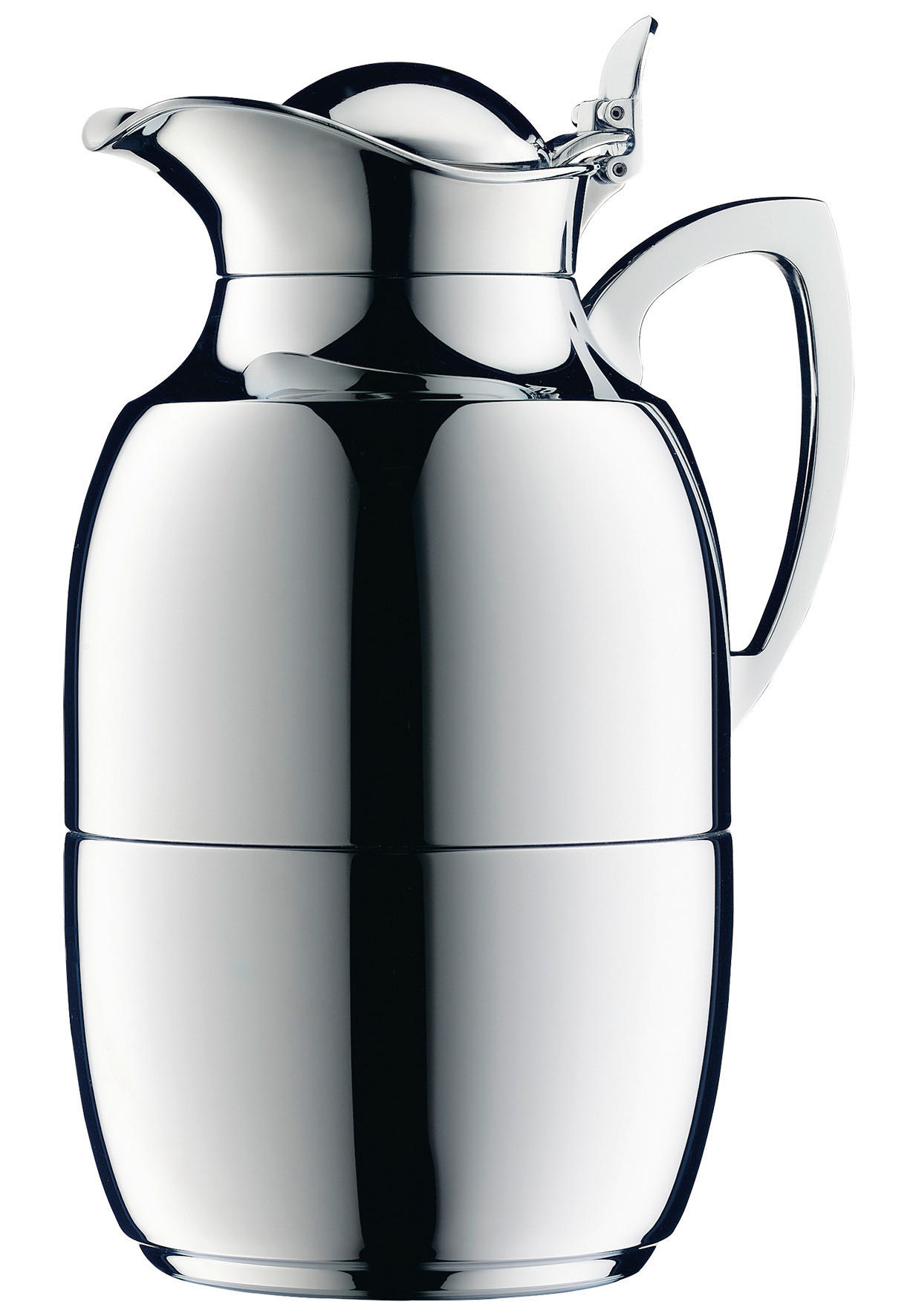 ISOLIERKANNE JUWEL 1,0 L  - Silberfarben, Design, Metall (1,0l) - Alfi