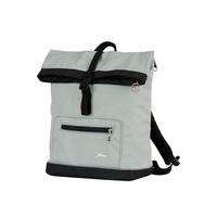 WICKELRUCKSACK Space Bag  - Salbeigrün, Basics, Textil (37/40/18cm) - Hartan