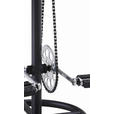BARHOCKER Echtleder Braun, Schwarz Eisen  - Schwarz/Braun, LIFESTYLE, Leder/Metall (41/77/41cm) - Landscape